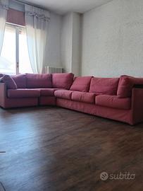 Vintage '70S divano angolare Space Age alcantara 