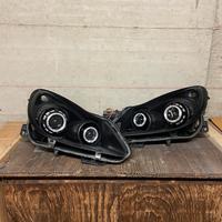 Fari modificati angel eyes opel corsa D