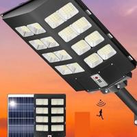 lampione solare 800W con sensore di movimento 