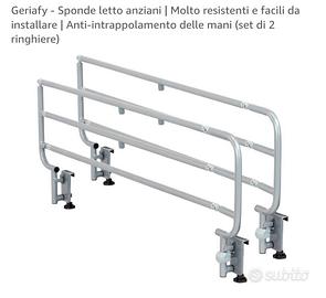 Sponde pieghevoli anticaduta per letto