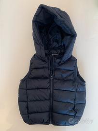 Piumino Smanicato blu 6 mesi