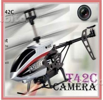 Elicottero rc con spycam coassiale con giroscopio