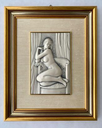 Ottaviani - Bassorilievo Argento 925 Nudo 48cm