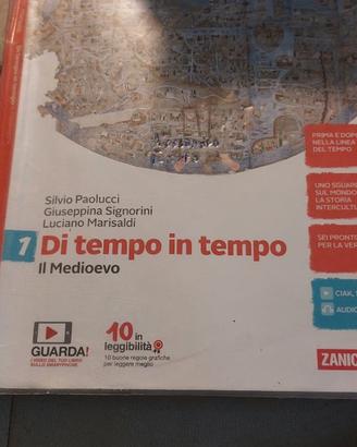 libro storia di tempo in tempo 1 9788808721242