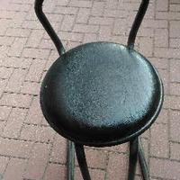 Sgabello struttura in acciaio