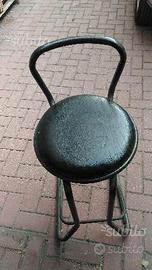 Sgabello struttura in acciaio