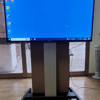 Monitor Samsung 55" piedistallo TV elettrico