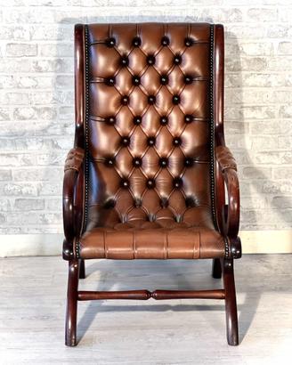 Poltrona Chesterfield mod. Rocker inglese