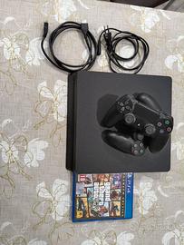 PlayStation 4 Slim 1TB + Controller + GTA V