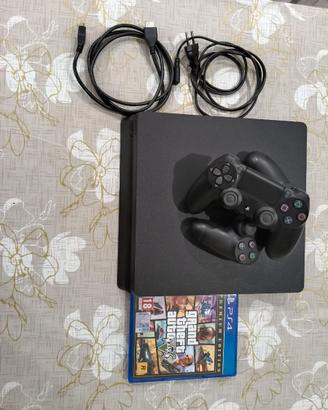 PlayStation 4 Slim 1TB + Controller + GTA V