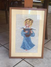 Quadro a punto croce 45 x 31.