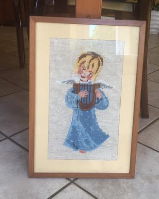 Quadro a punto croce 45 x 31.