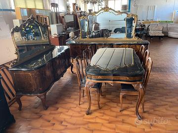 Sala  in stile chippendale