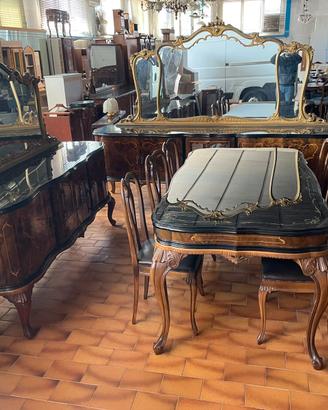 Sala  in stile chippendale