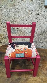 Piccola sedia per bimbi