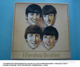 174 I FAOLOSI BEATLES cofanetto 6 LP vinile