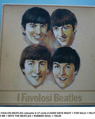 174 I FAOLOSI BEATLES cofanetto 6 LP vinile