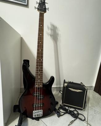 Basso Yamaha e amplificatore come nuovi