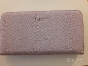 portafoglio  lilla donna 