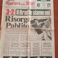 CORRIERE DELLO SPORT 6 luglio 1982