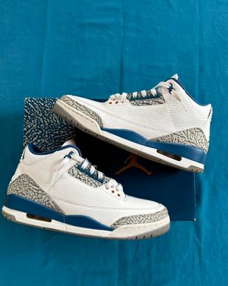 Air Jordan 3 Retro Wizards taglia EU 44