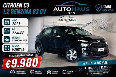 Citroen C3 1.2 Benzina 83 cv Navigatore