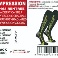 set 6 paia di calze a compressione tg. 44-46