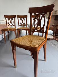 Sedia restaurata del 1913