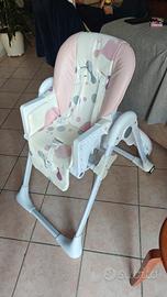 Seggiolone Kinderkraft YUMMY - Pieghevole, Reclina