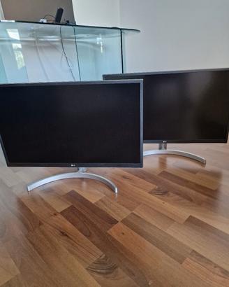 N.2 monitor LG da 27 pollici