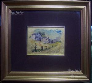 Quadro con foglia oro