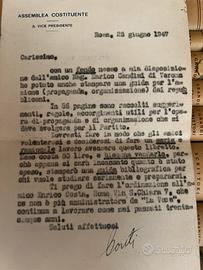 Politica assemblea costituente 1947