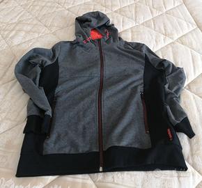 Felpa leggera uomo con cappuccio L