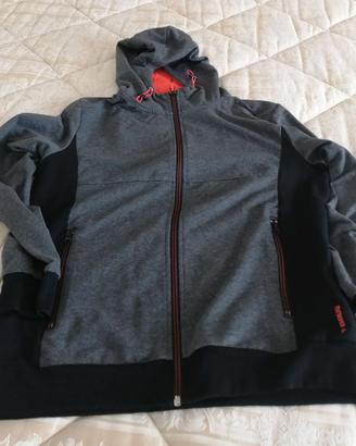 Felpa leggera uomo con cappuccio L