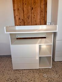 Fasciatoio bianco ikea smastad