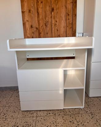 Fasciatoio bianco ikea smastad