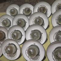 LAMPADA INDUSTRIALE CERAMICATA SMALTATA