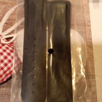 Cinturino in silicone nero 20 - 21mm