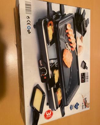 Piastra elettrica raclette