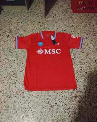 maglia napoli centenario rossa 