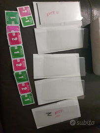 Vetro temperato note 10 5 pezzi