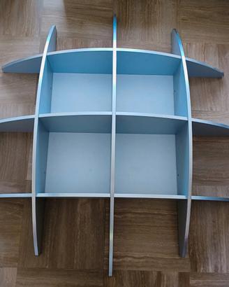 Libreria mezza sfera