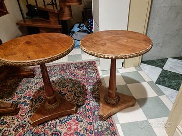 tavolini in legno antichi
