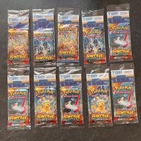 Bustine pokemon scintille folgoranti