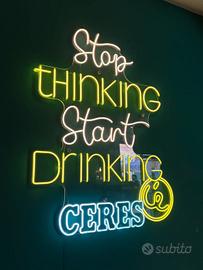 CERES Insegna LED da bar
