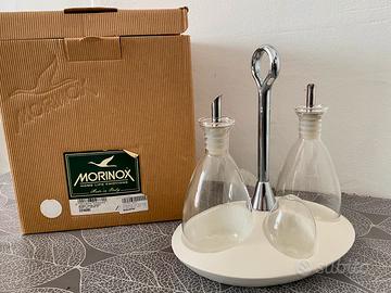 Oliera Menage da tavola Swing bianco - Morinox