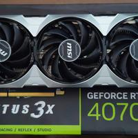 Msi Ventus X3 Rtx 4070 OC 12 Gb GDDR6X