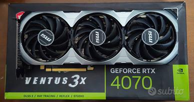 Msi Ventus X3 Rtx 4070 OC 12 Gb GDDR6X