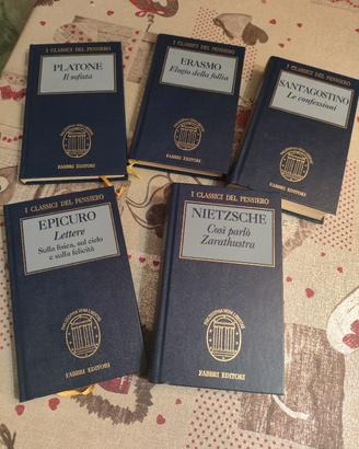 5 libri " i classici del pensiero"