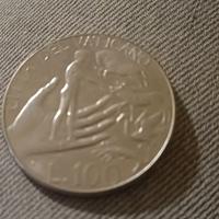 Moneta Lire 100 Città del Vaticano